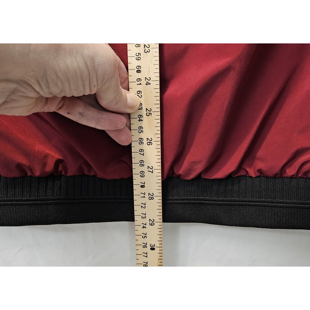 Vogue FS Burgundy Lightweight Bomber Jacket - Men's X Large - Picture 7 of 13